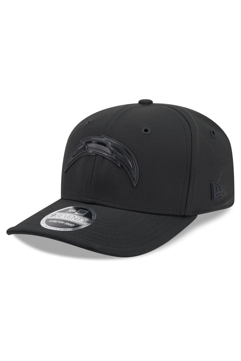 Men's New Era Black Los Angeles Chargers 2026 Sideline 9SEVENTY Adjustable Hat, Main, color, Black