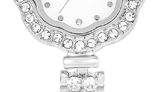 Danecraft Crystal Embellished Bracelet Watch, 28mm