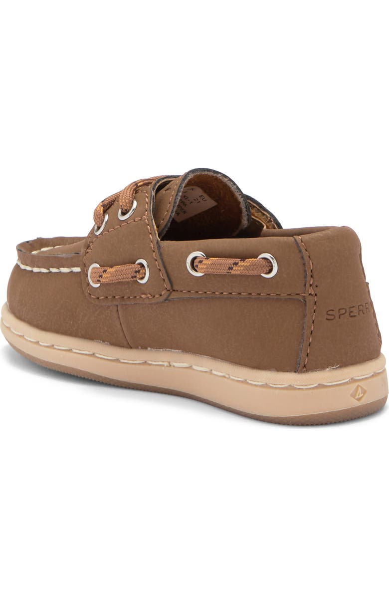 Sperry Kids' Cup II Boat Shoe, Alternate, color, Chestnut