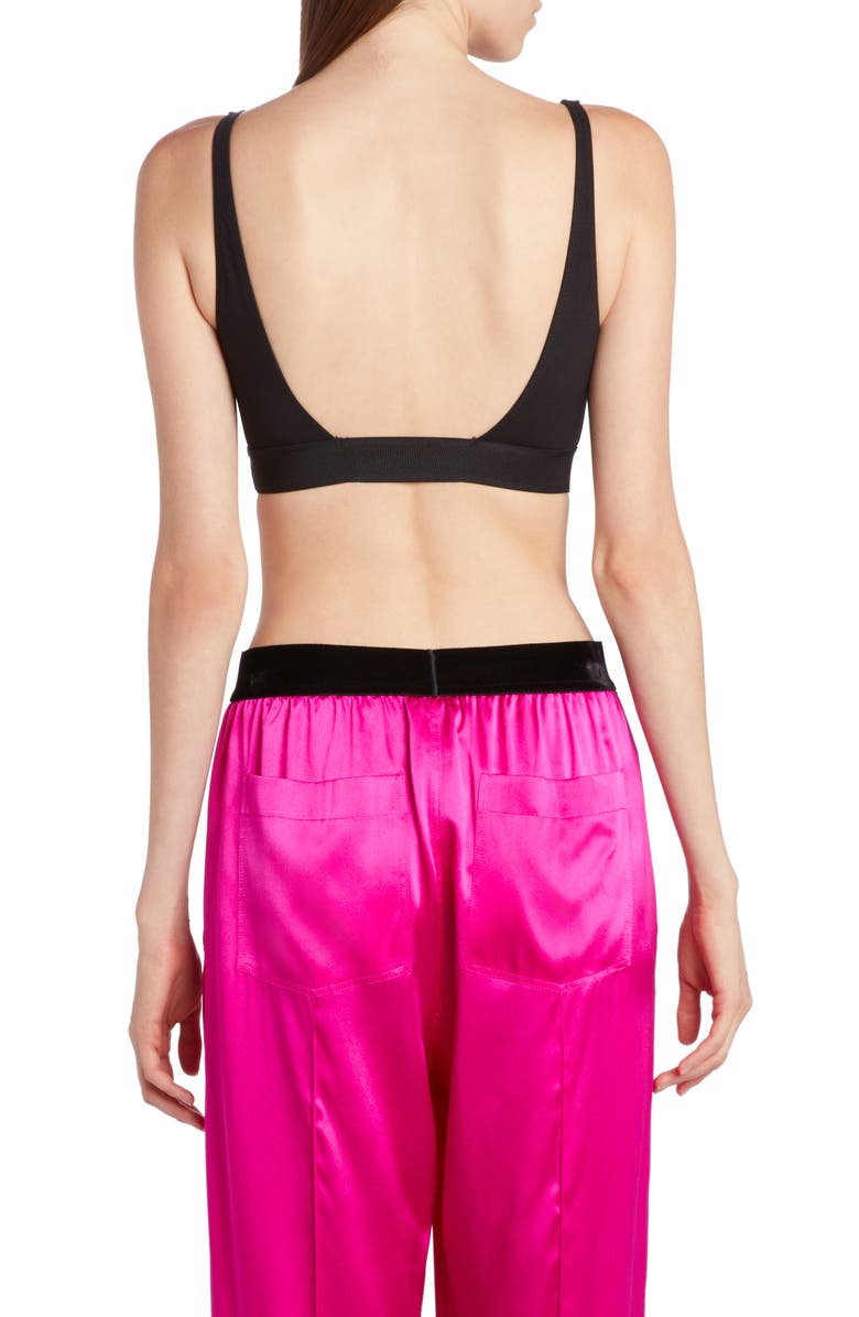 TOM FORD Signature Modal Stretch Bralette, Alternate, color, 