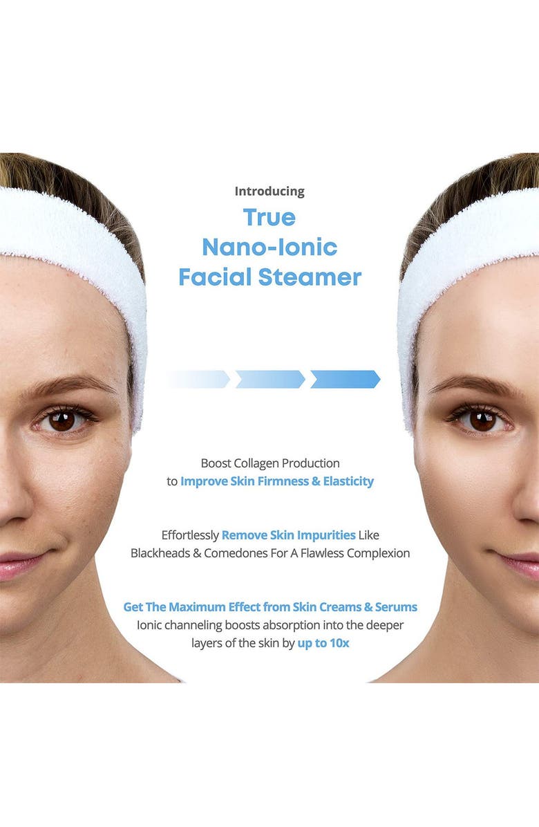 PURE DAILY CARE NanoSteamer Pro 4-in-1 Nano Ionic Facial Steamer with Cool Mist & Aromatherapy, Alternate, color,