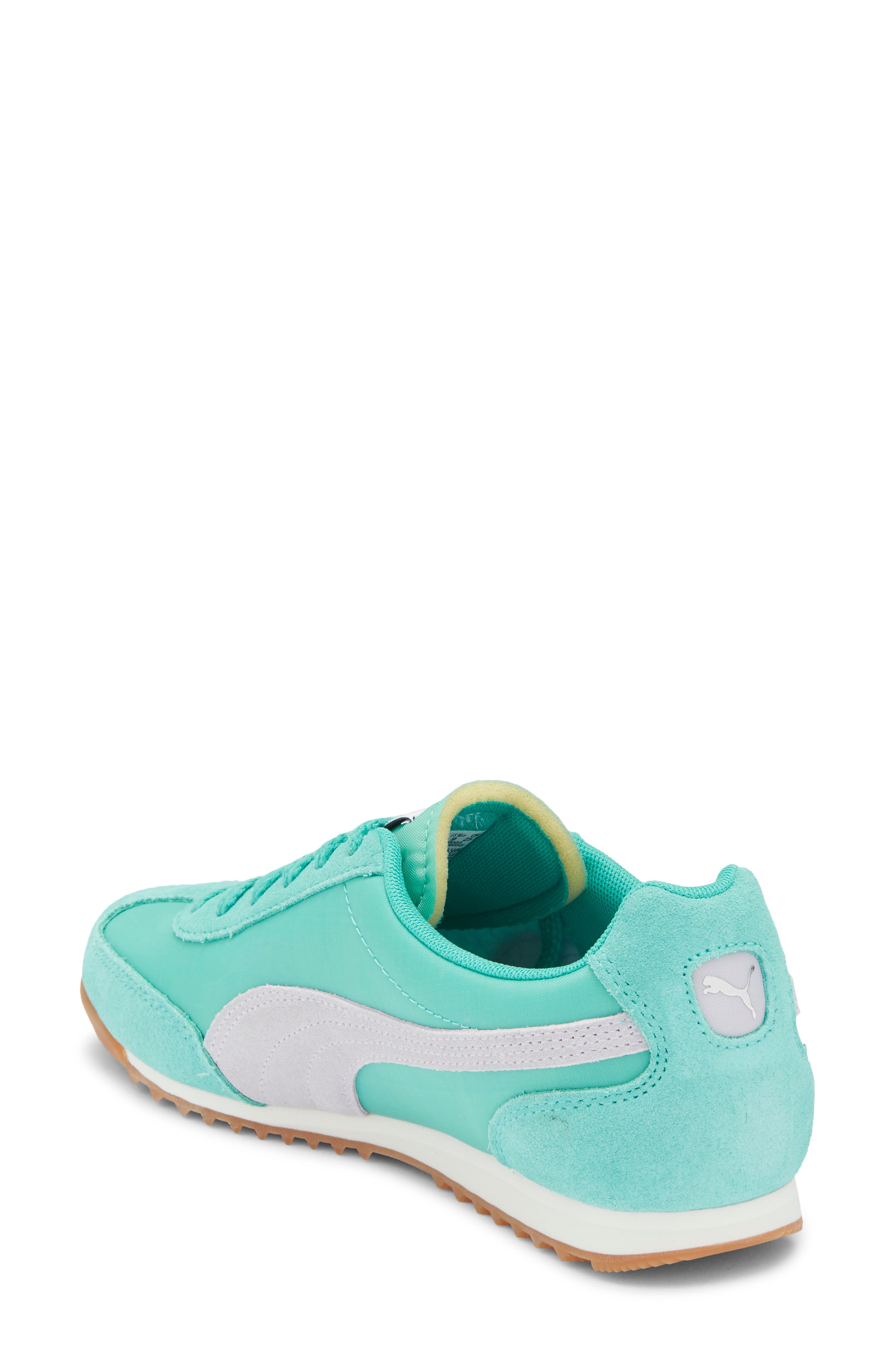 PUMA Arizona Nylon Sneaker, Alternate, color, Vibrant Green/ Lavender Pop