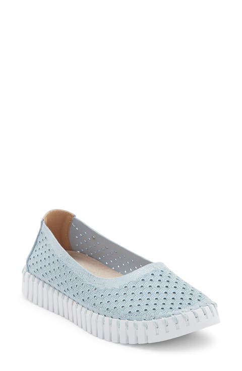 Tulipu Perforated Slip-On Sneaker