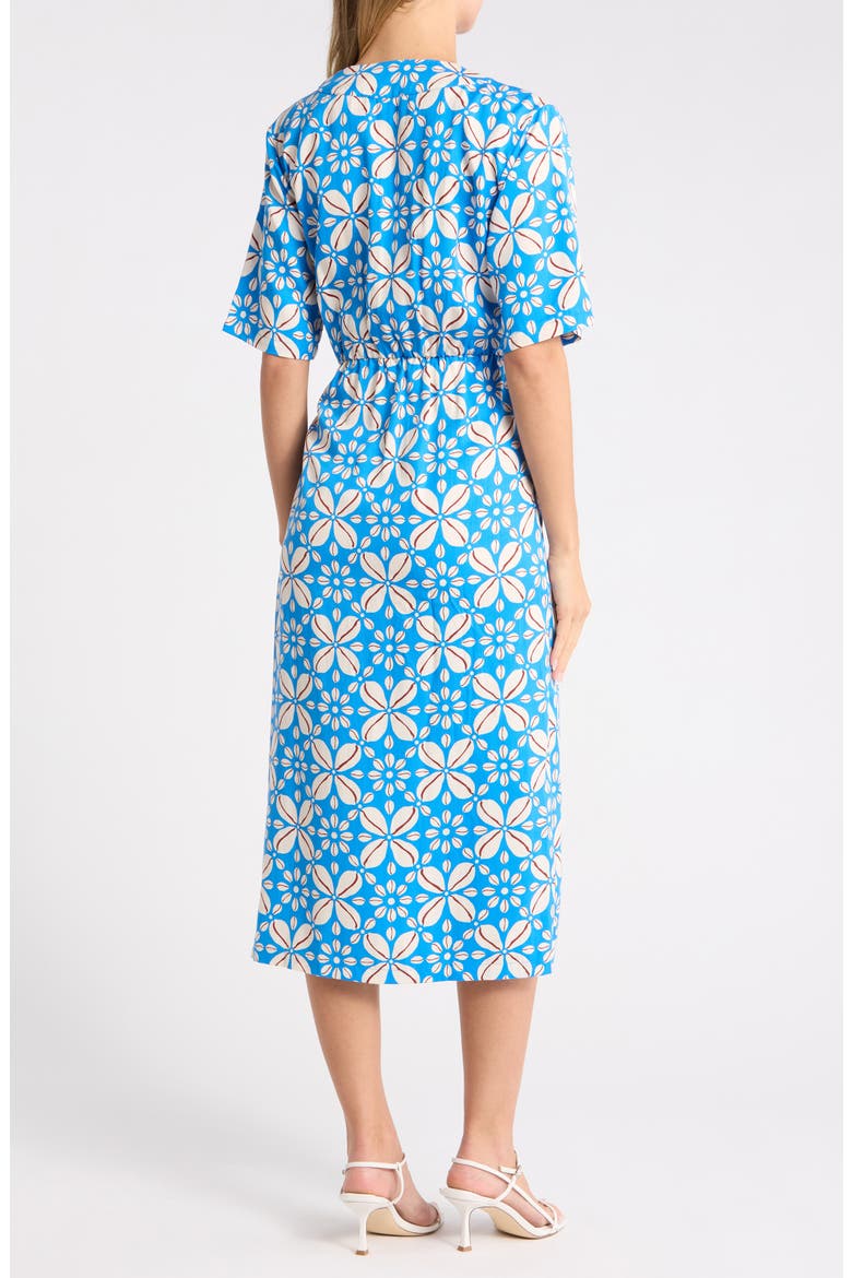 Flowrie Maika Dress, Alternate, color, HARBOR