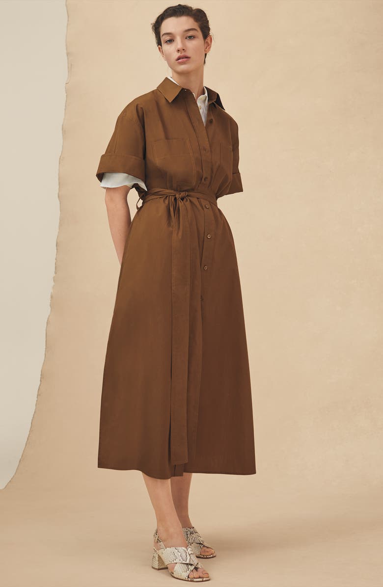 Vince Utility Shirtdress, Main, color, 