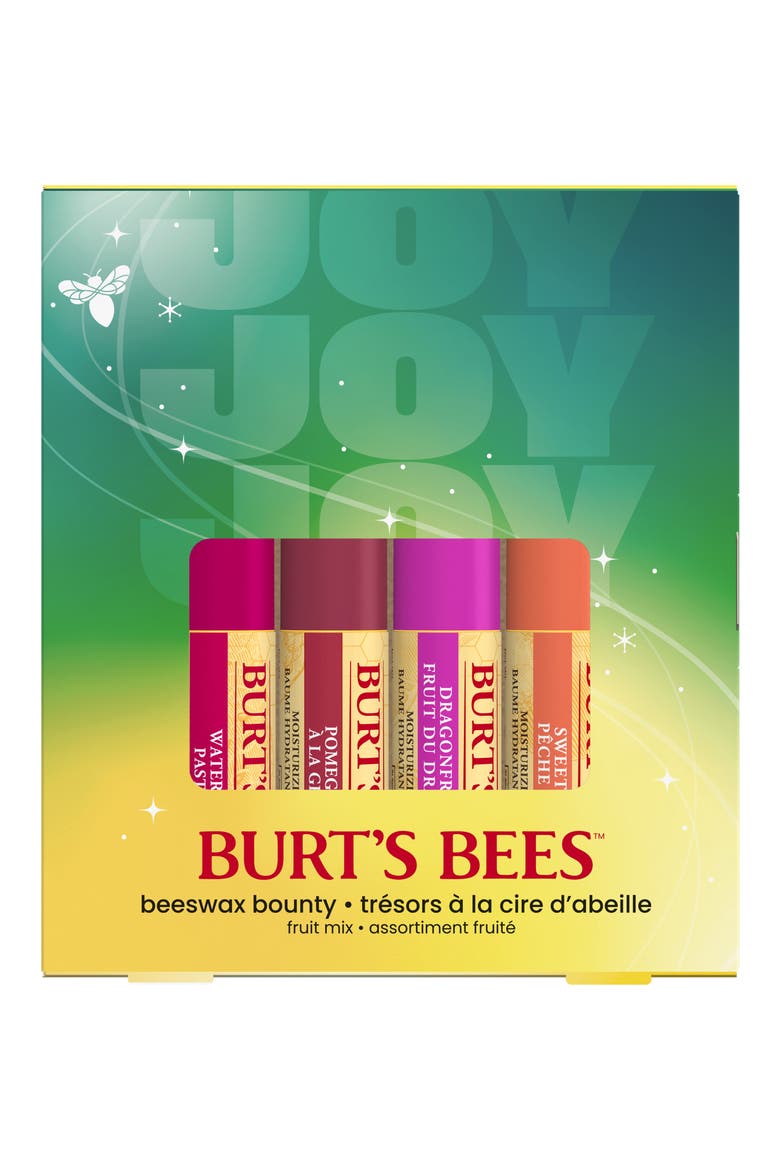 Beeswax Bounty Fruit Mix Lip Balm Set, Alternate, color, NO COLOR
