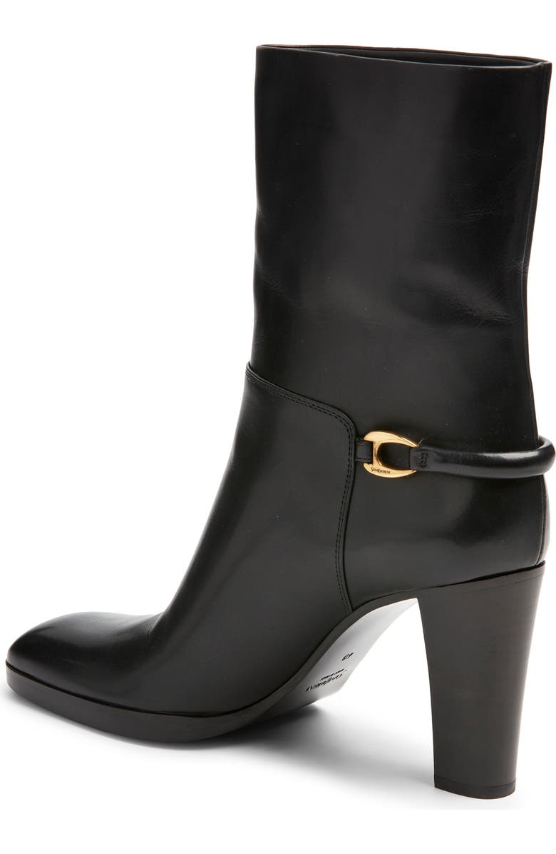 Saint Laurent Sulpice Bootie, Alternate, color, Noir