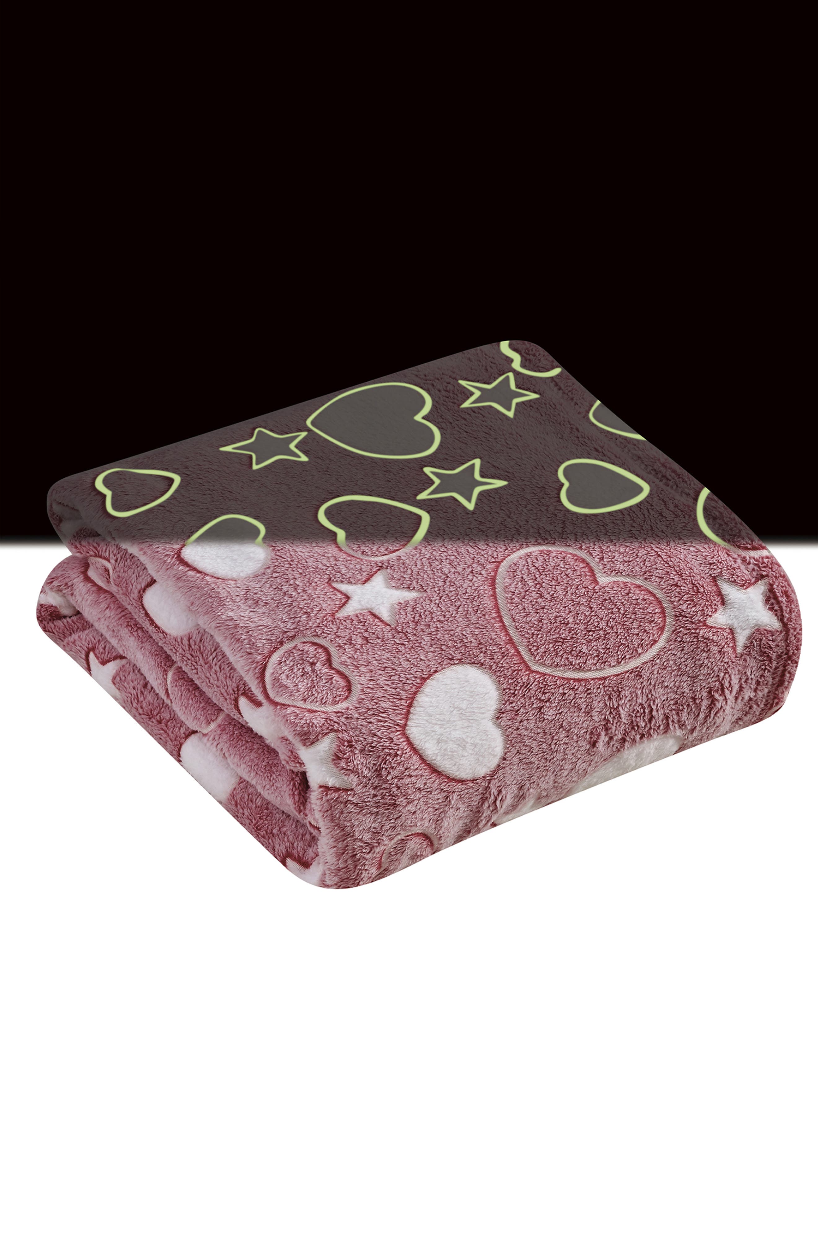 Luxury Home Glow in the Dark Ultra Plush Fleece Throw Blanket