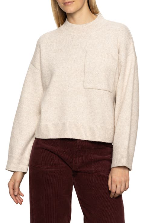 Chest Pocket Crewneck Sweater
