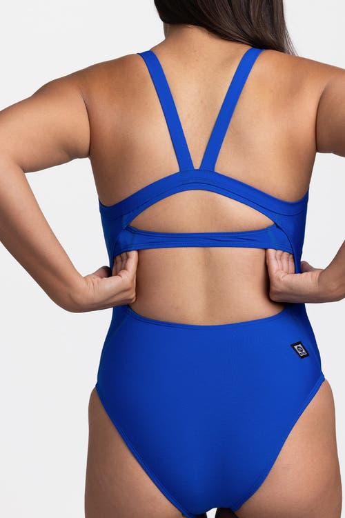 Jolyn Athletic One Piece Swimsuit In Blue