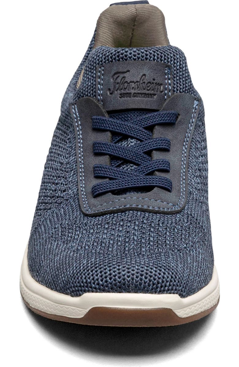 Florsheim Kids' Satellite Knit Slip-On Sneaker, Alternate, color, Navy