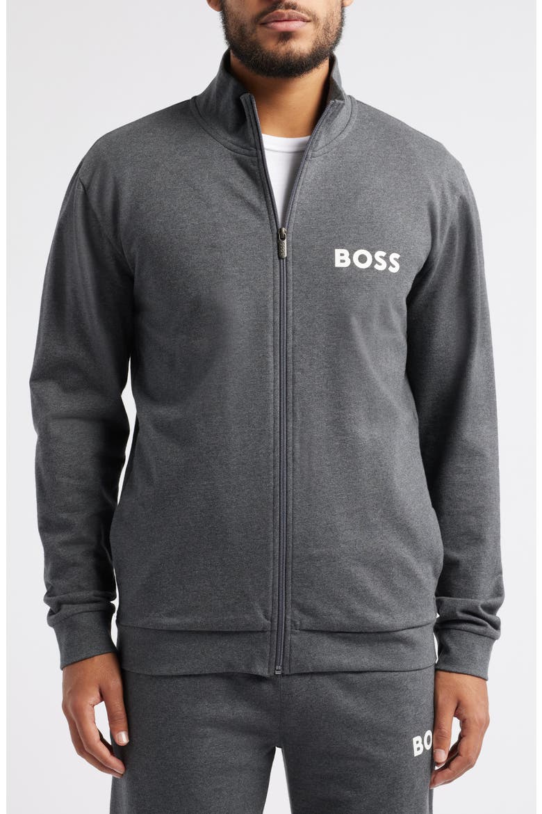 Men's Ease Track Jacket, Alternate, color, GREY