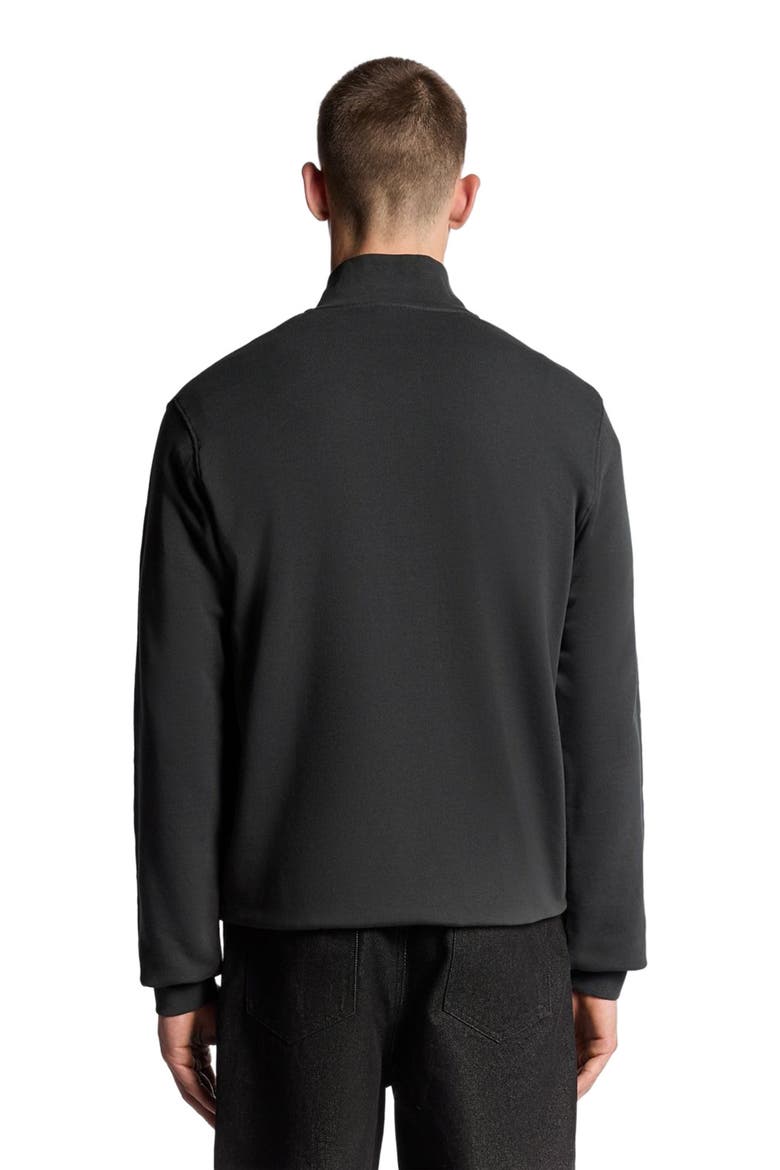 Loopback Quarter Zip Sweat, Alternate, color, Gunmetal