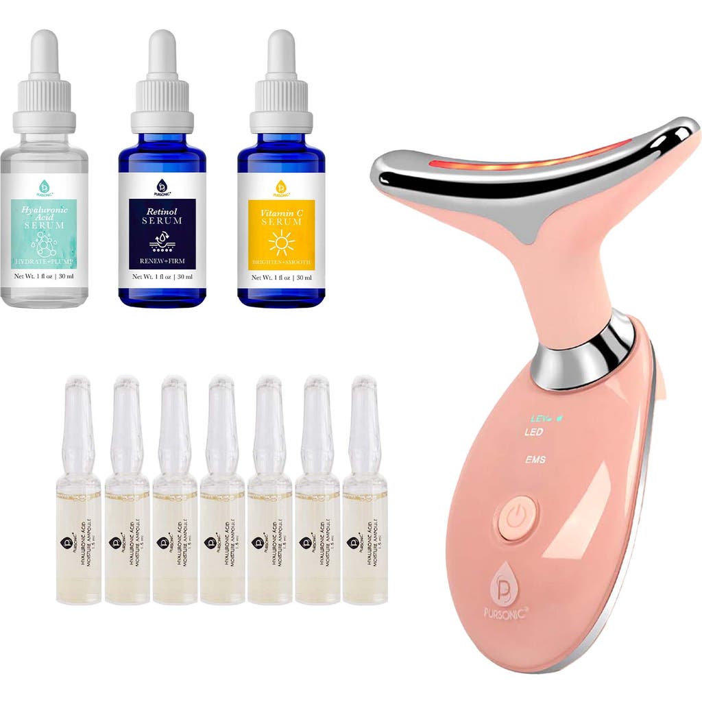 Pursonic Radiant Skin Rejuvenation Bundle In Multicolor