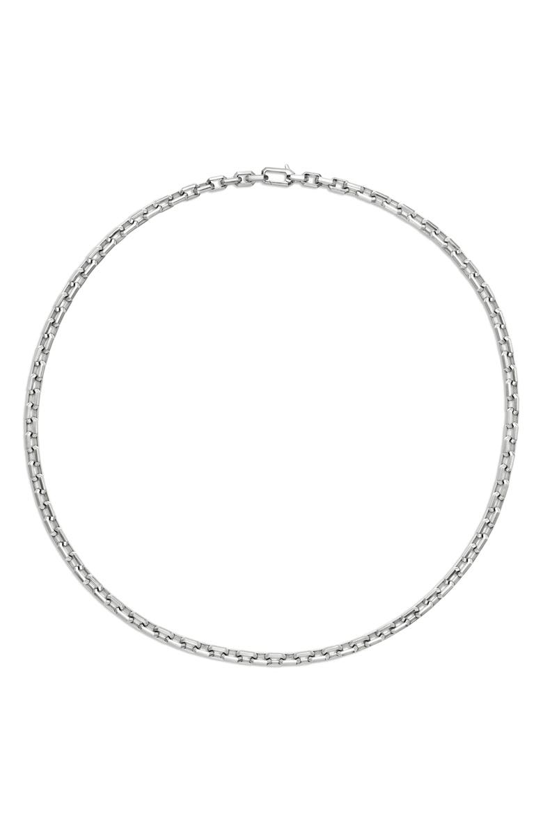 David Yurman Men's Streamline<sup>®</sup> Heirloom Chain Link Necklace in Sterling Silver, 5.5mm, Alternate, color, Sterling Silver