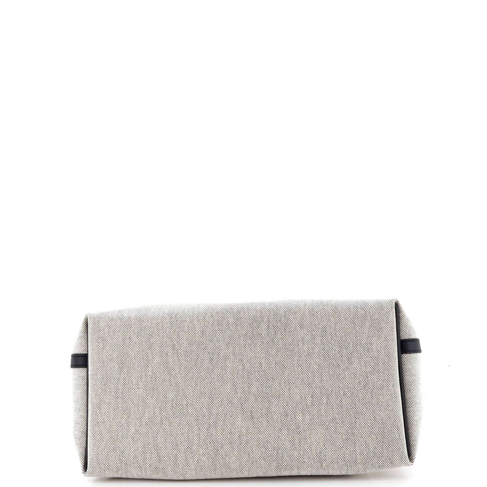 Pre-Owned Hermes 24/24 Bag Canvas and Swift 35, Alternate, color, Noir