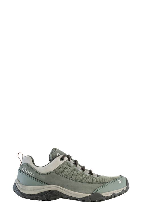 Oboz Ousel Waterproof Hiking Sneaker In Agave Desert