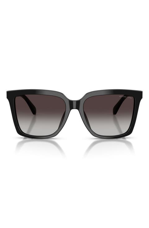 Menaggio 55mm Gradient Square Sunglasses