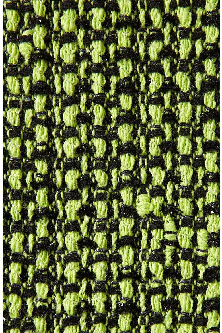 Neon Bouclé Jacket, Alternate, color, GREEN