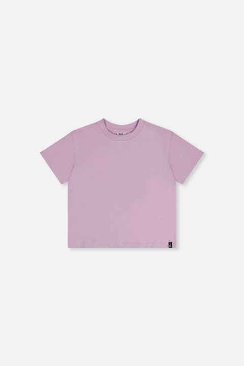 Relaxed Heavy Jersey Wide Short Sleeve T-Shirt