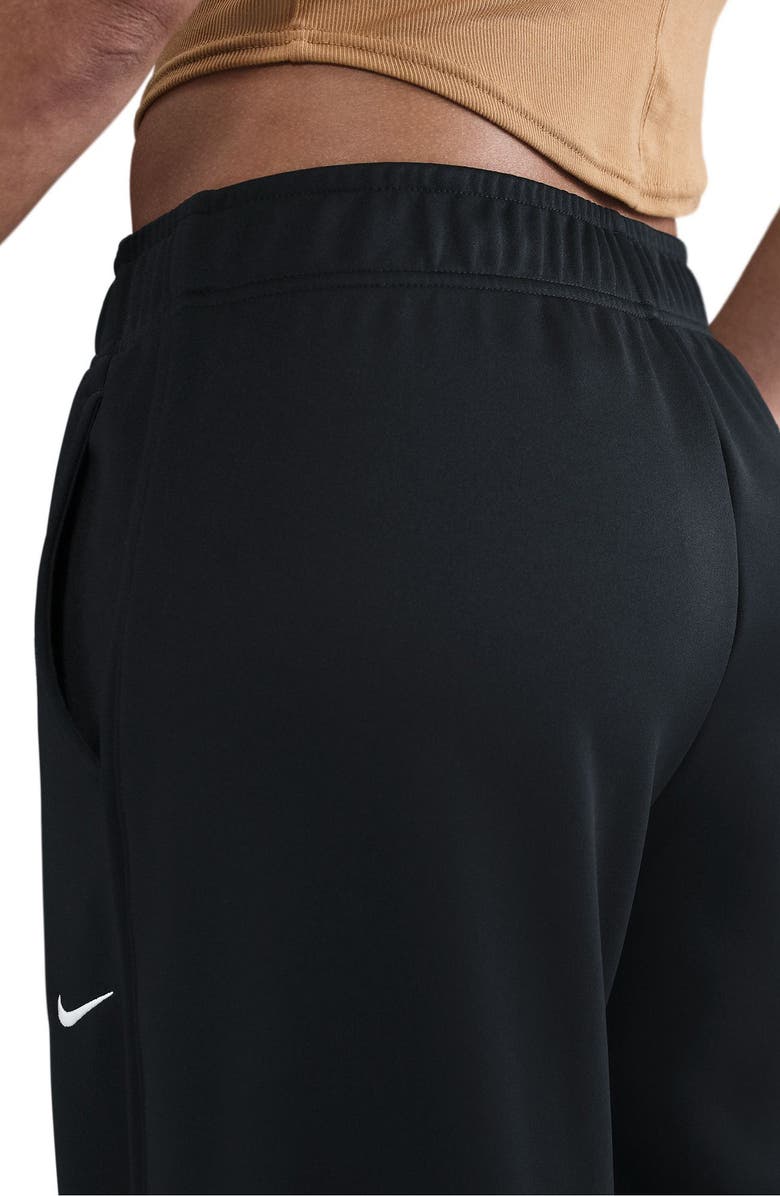 Nike Sportswear Wide Leg Track Pants, Alternate, color, 010 Black/Sail