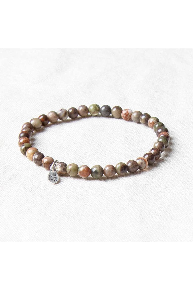 Natural Ocean Jasper Energy Bracelet, Alternate, color, Brown / Green