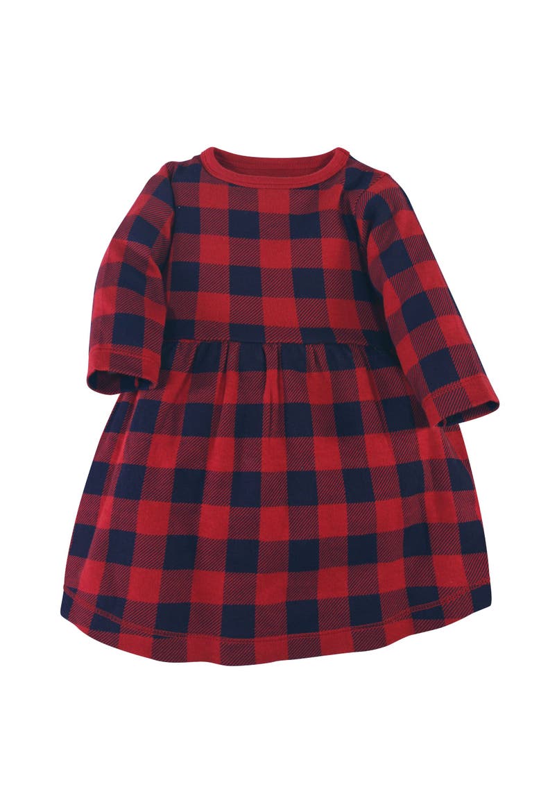 Two-Piece Long-Sleeve Dresses Set, Alternate, color, Forest Deer