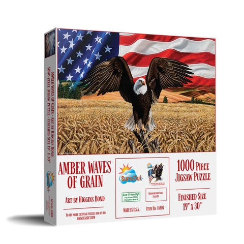 Amber Waves of Grain 1000 piece Jigsaw Puzzle for Adults