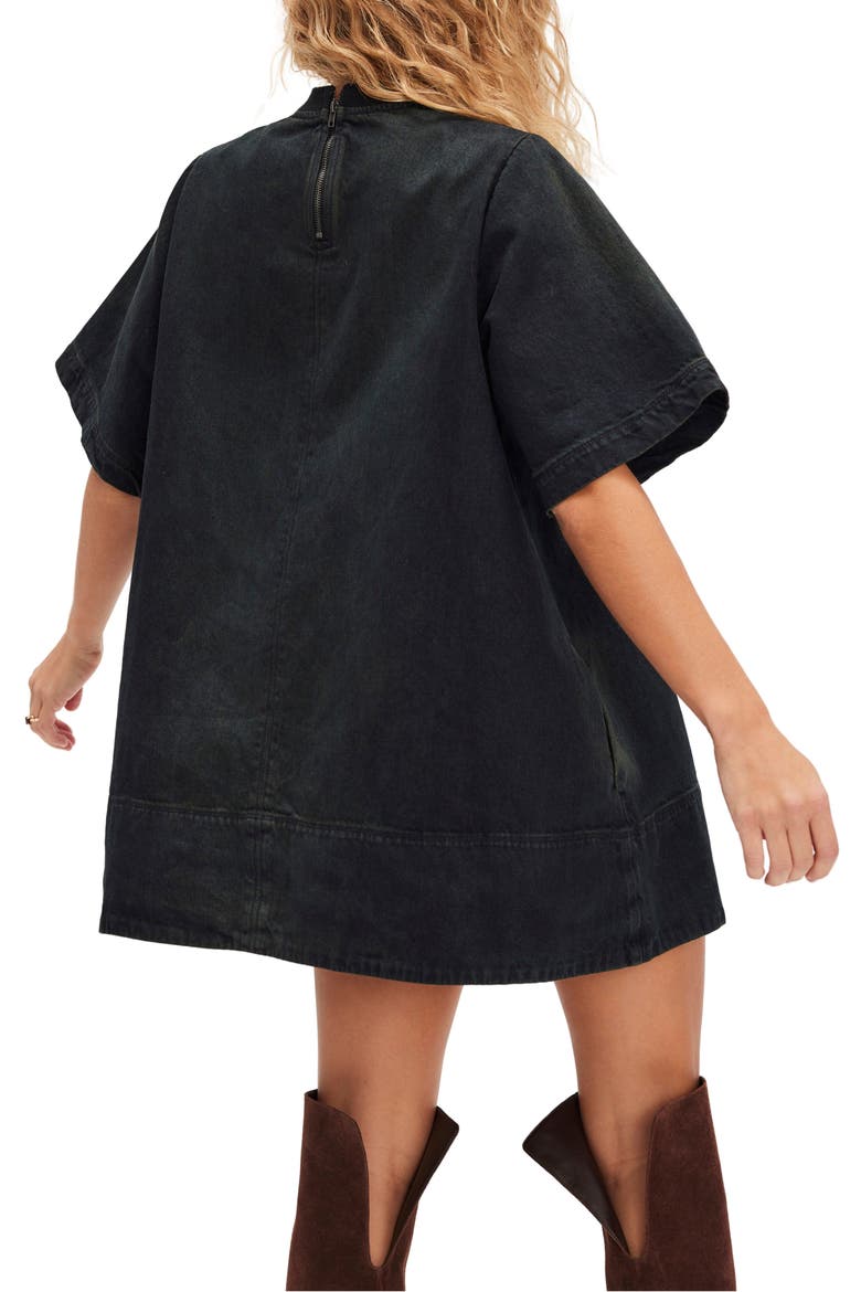 harlow embroidered denim mini dress Kitri Harlow Floral Embroidered Mini Dress In Denim - 61% Off