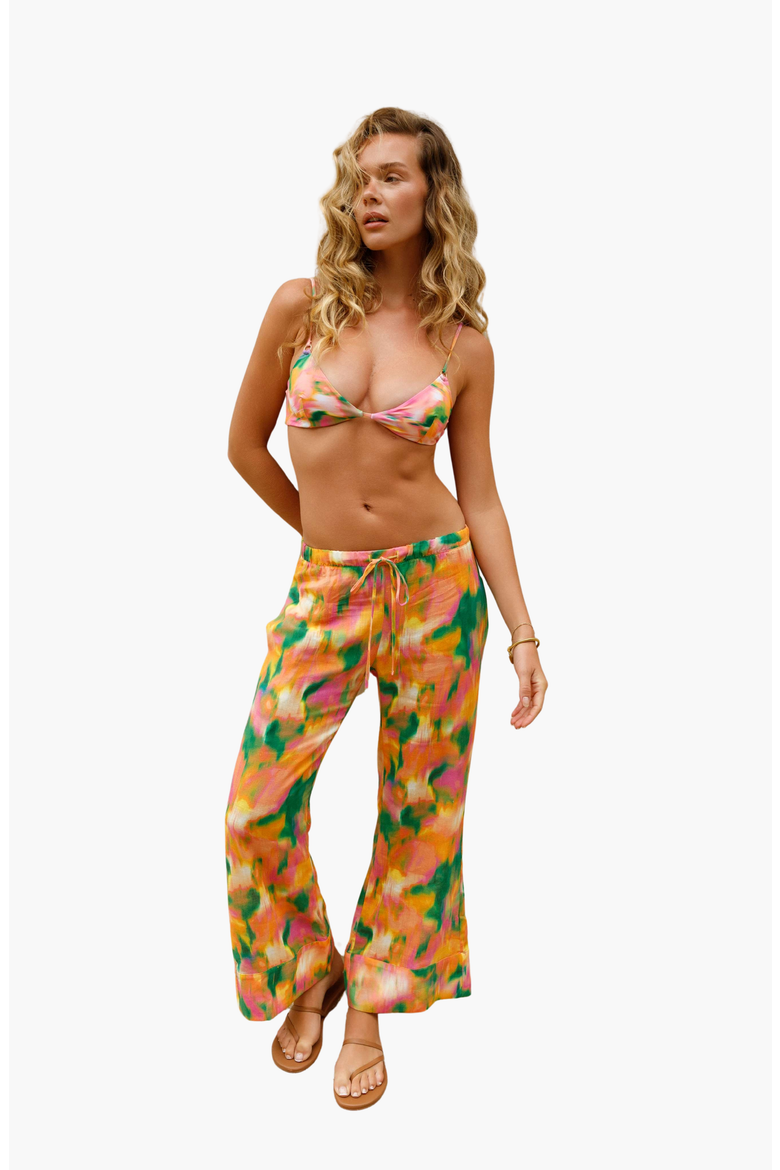 Heat Wave Pants, Main, color, Tropicana