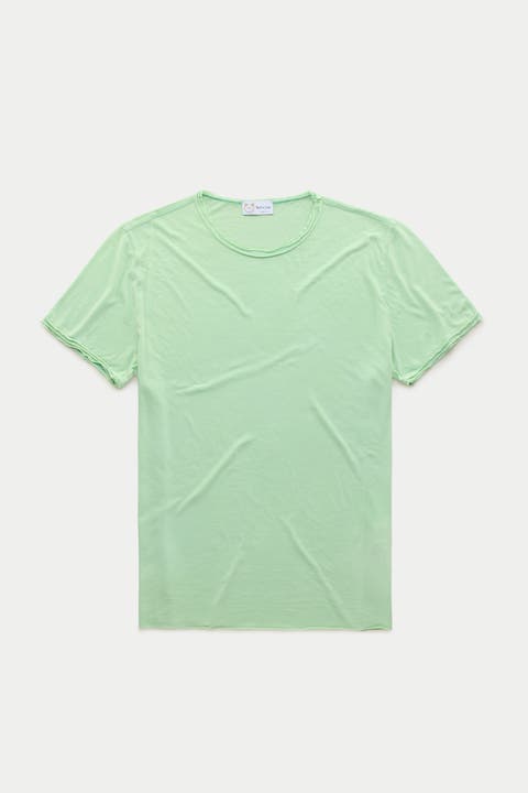 Light Weight Short Sleeve Roll Neck T-Shirt