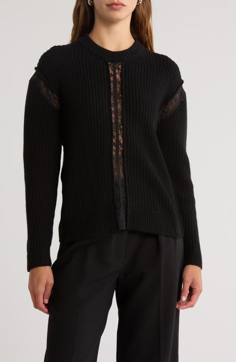 Ruba Lace Trim Sweater