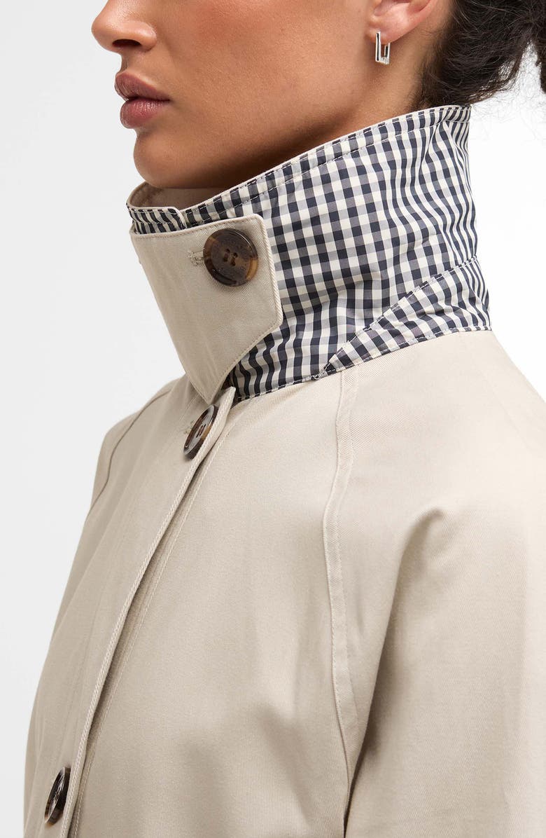 Barbour Gabby Car Coat, Alternate, color, Mist