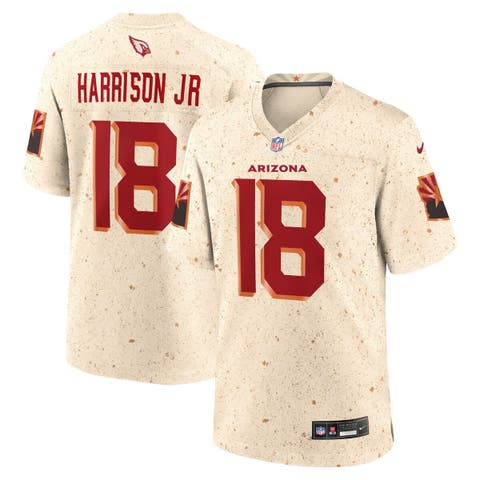 Men's Nike Marvin Harrison Jr. Natural Arizona Cardinals 2025 Rivalries Collection Game Jersey
