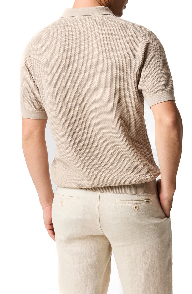 Rodd & Gunn Amberley Diamond Jacquard Cotton Polo Sweater, Alternate, color, 