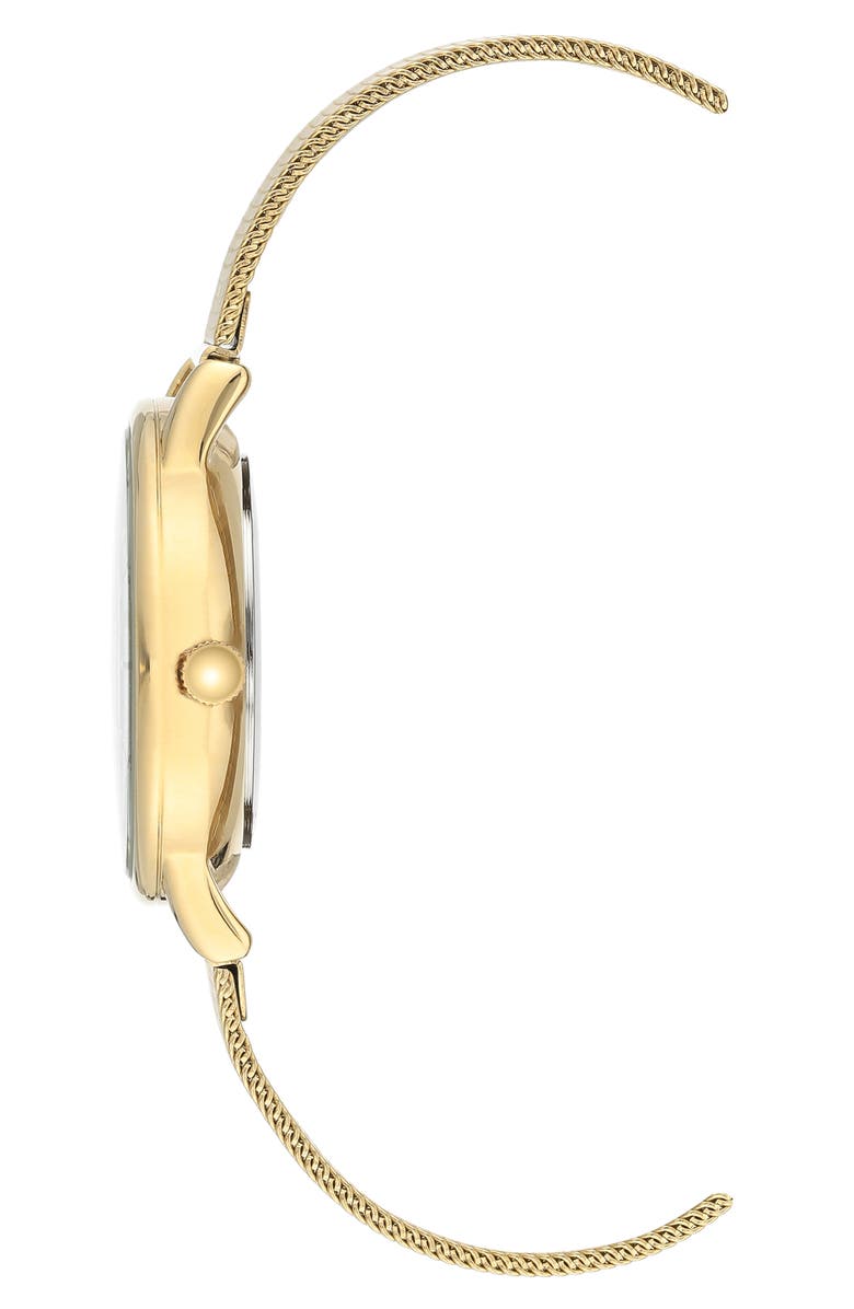 Anne Klein Solar Mesh Strap Watch, 32mm, Alternate, color,