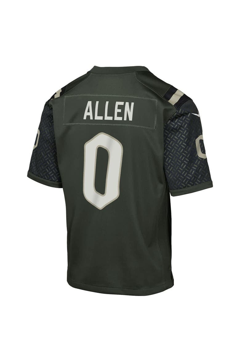 Youth Nike Braelon Allen Gotham Green New York Jets 2025 Rivalries Collection Game Jersey, Alternate, color, Green