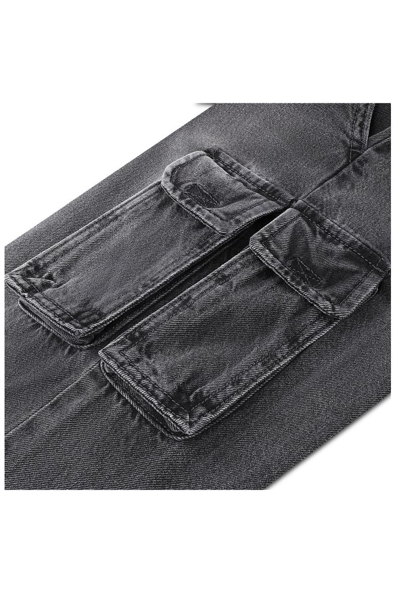 Kids' Baggy Cargo Jeans, Alternate, color, VIBE