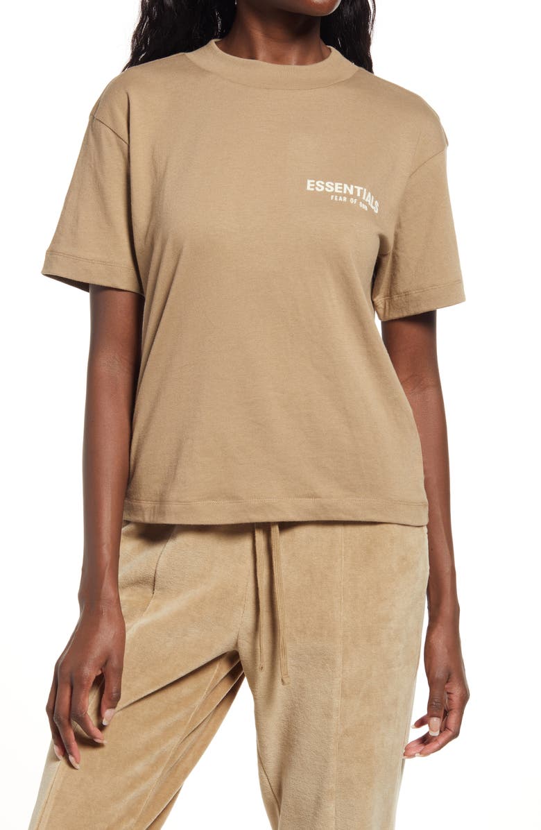 Fear of God Essentials Graphic Logo Tee, Main, color, 