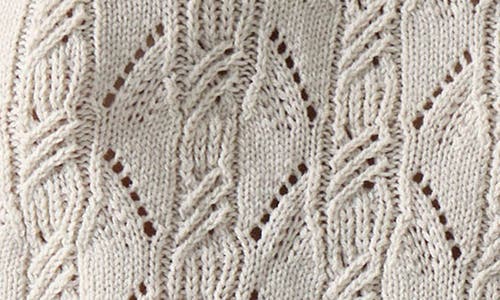 Deluc Genoa Knit Crewneck Top In Chalk