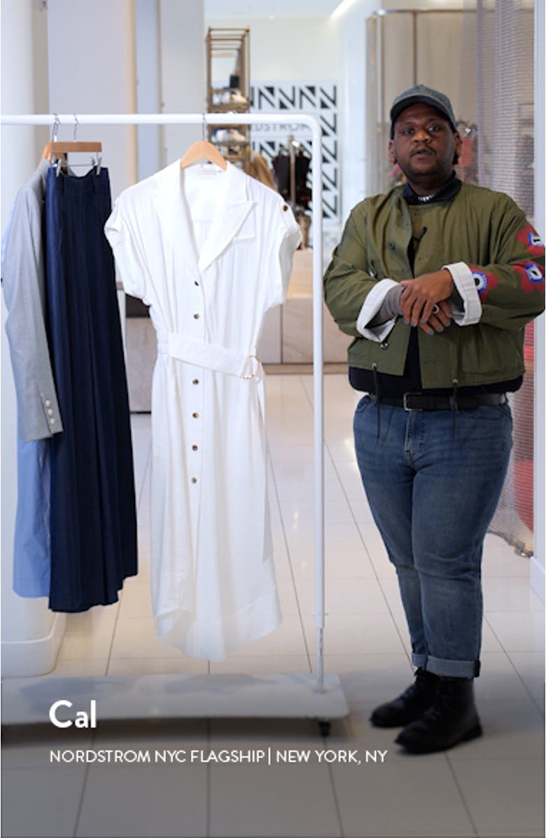 Celia Belted Midi Dress, sales video thumbnail