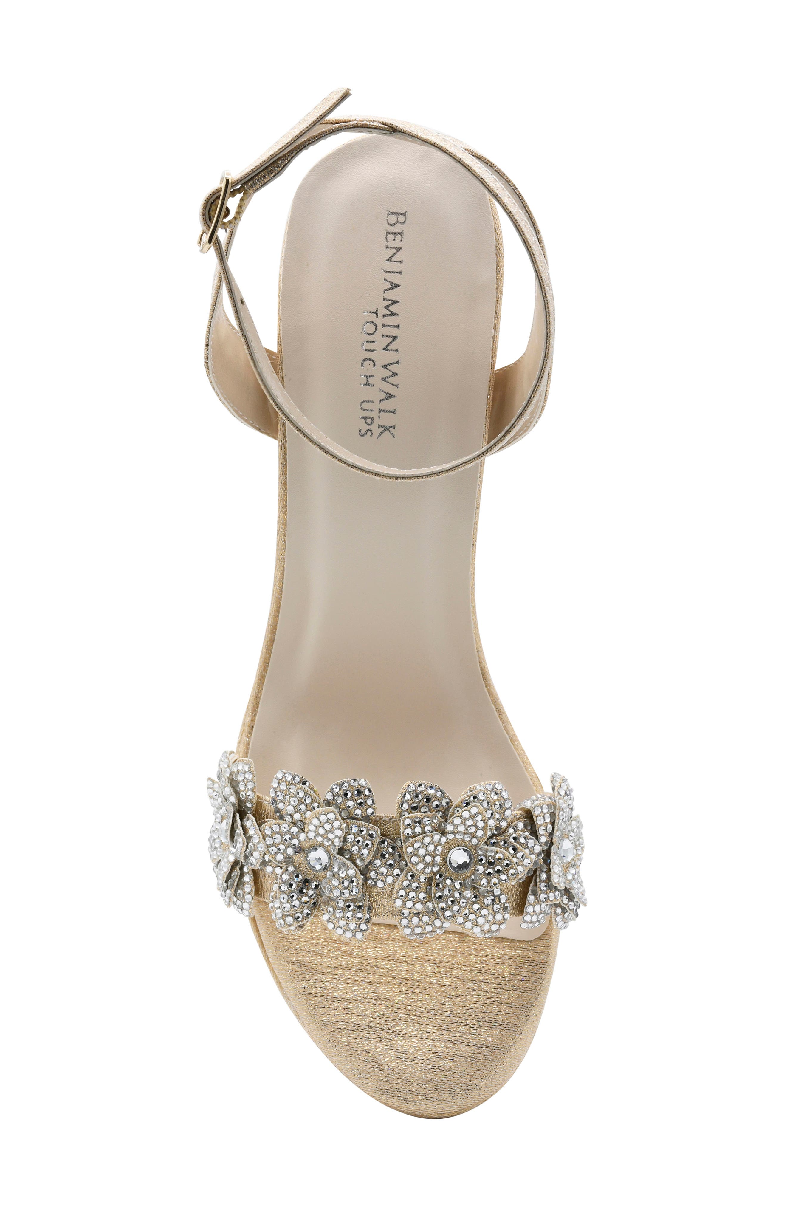 Lily Ankle Strap Platform Sandal, Alternate, color, CHAMPAGNE
