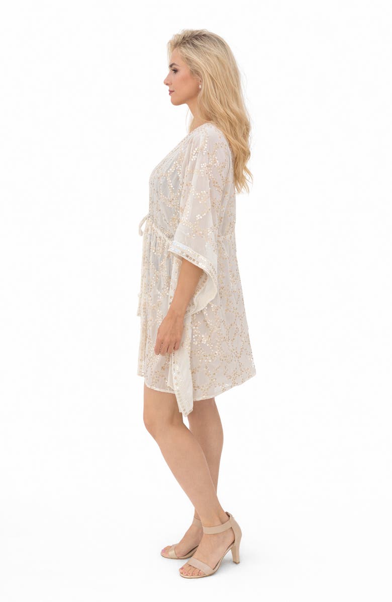 RANEES Cotton Cover-Up, Alternate, color, White