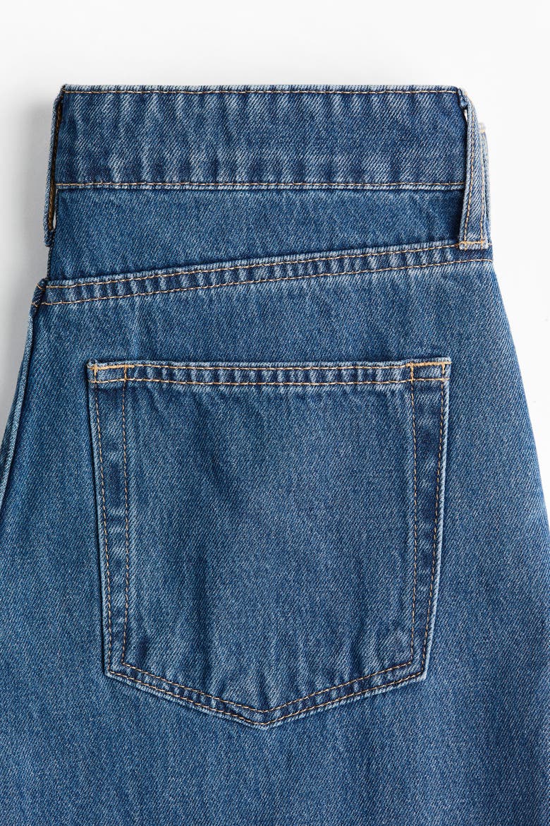 Wide High Jeans, Alternate, color, Denim blue