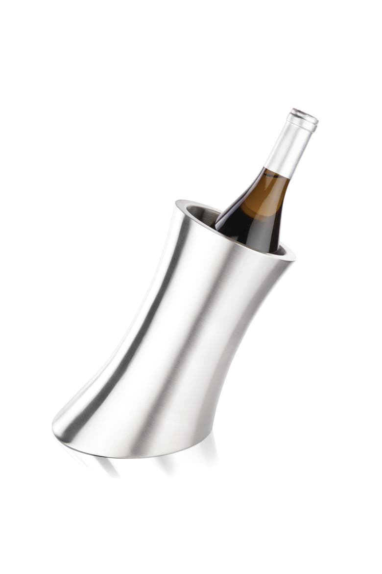 Harrison Convex Bottle Chiller, Main, color, Silver