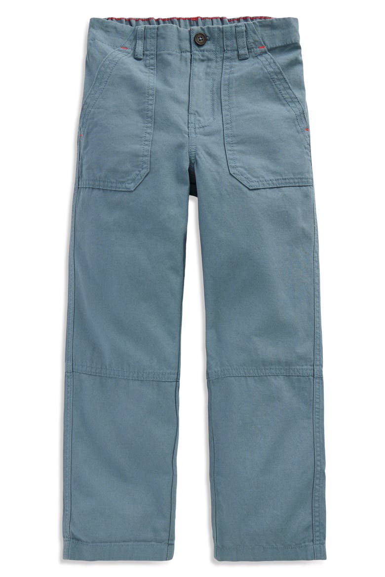 Kids' Canvas Carpenter Pants, Main, color, BLUE MIRAGE TBC