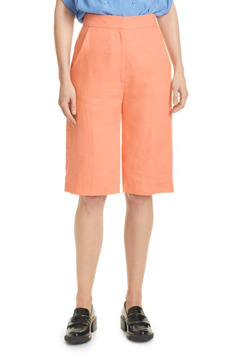 Linen Bermuda Shorts