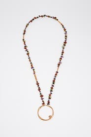 Bimba y Lola Matte Stones Pendant