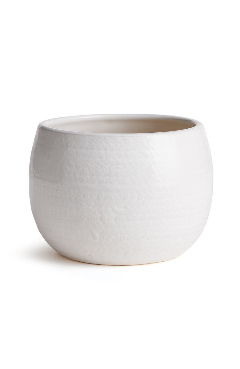 Napa Home & Garden Kayla Pot, Main, color, White
