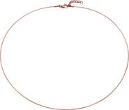 STEELTIME 18k Rose Gold Plated Collar Necklace